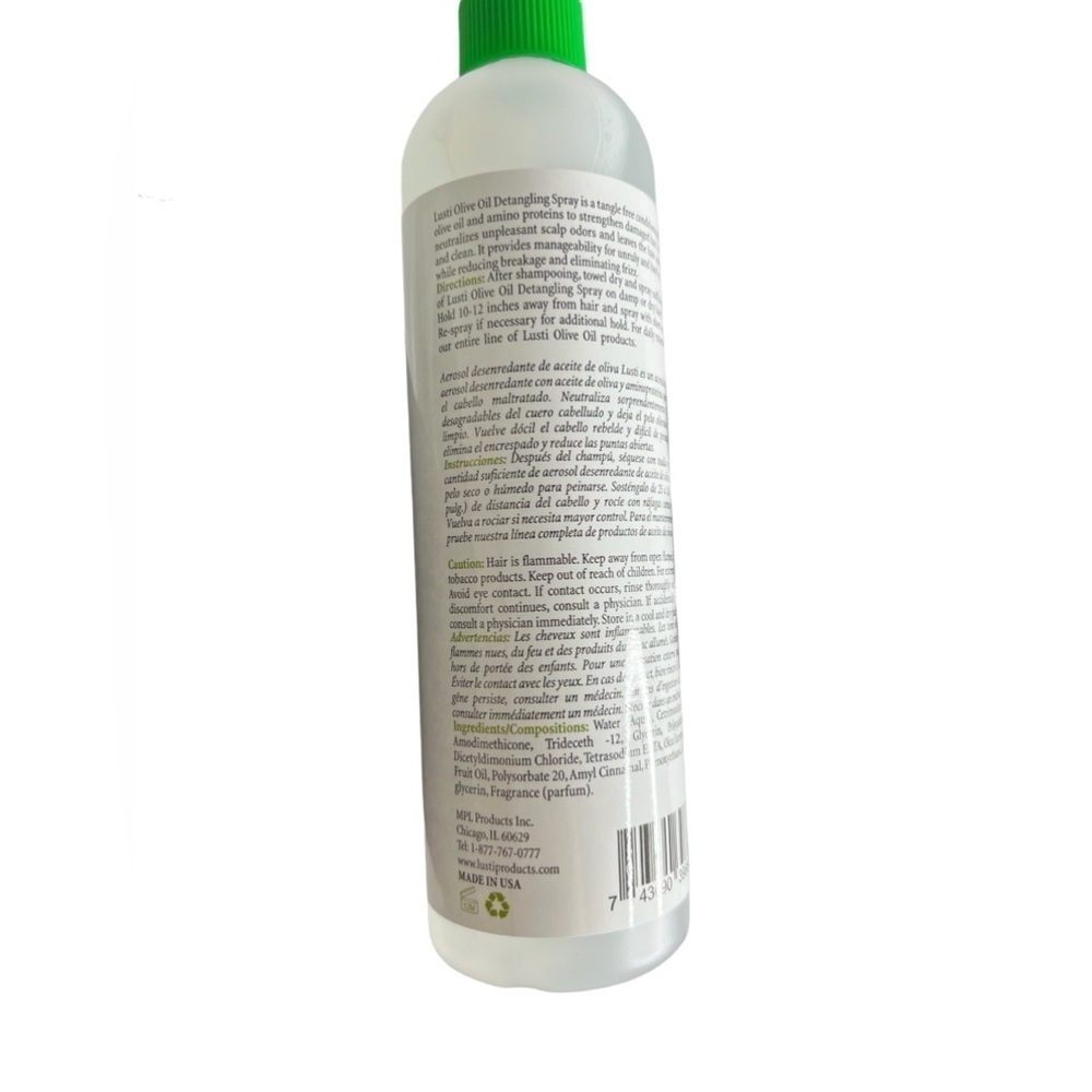 Brand New Bundle Lusti Olive Oil Detangle Spray, Styling Gel, Mayonnaise Hair M - Picture 9 of 14